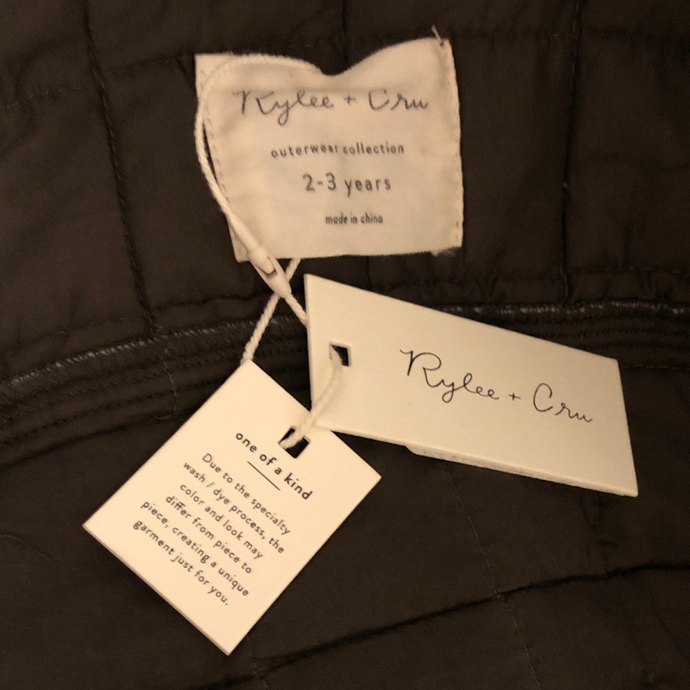 NWT Rylee + Cru Jacket for Kids - Picture 4 of 7